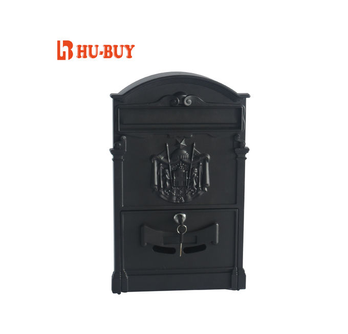 3D Relief Style Locking Security Mailbox Pre Drilled Waterproof Post Box