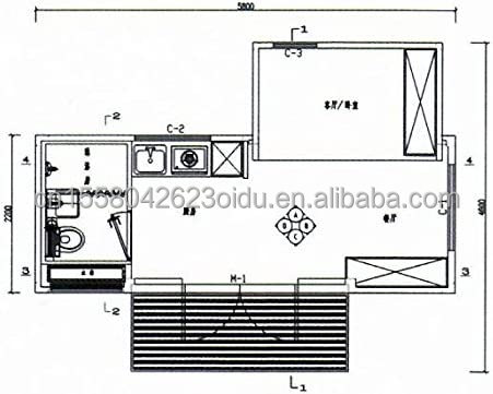 20ft Pop-Up Container Room Flat Packaging for Quick and Hassle-Free Installation in Freestanding Apartment