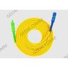 Buy cheap Yellow 3.0mm SC To SC Single Mode Fiber Optic Patch Cord from wholesalers
