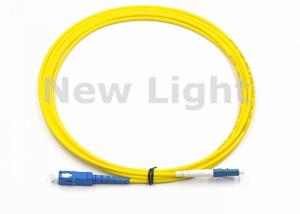Wholesale Telecom LC TO SC Single Mode Fiber Patch Cable With High Temperature Stability from china suppliers
