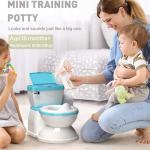Grey/Pink/Blue Print Eco Friendly Baby Potty Toilet Trainer for Children