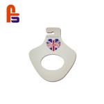 Eco Friendly Coated Paper Material For Kids Bib Custom Cardboard Hangers