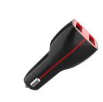 OEM ODM 5v2.1A Htc Dual Port Car Charger For GPS Units