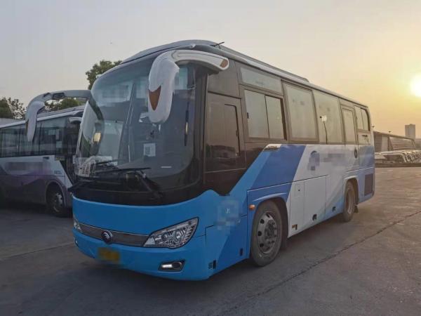 34 Passenger Bus ZK6816 China Mini Bus Buses And Coaches Luxury Airbag chassis