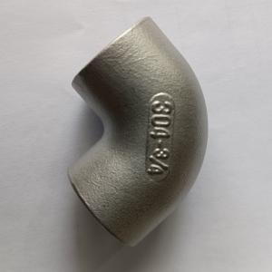 Wholesale CL1000 Stainless Steel Cast Fittings Socket Weld 90 Degree Elbow MSS SP-114 from china suppliers