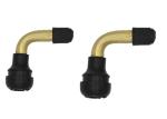 PVR60 Motorcycle Tire Valve , Trend Material Aluminum Stem Tire Valves