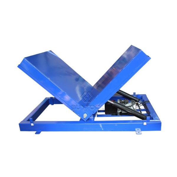 90 Degree Hydraulic Tilt Table Industrial 2 Ton 4400lbs Capacity Turn Over In