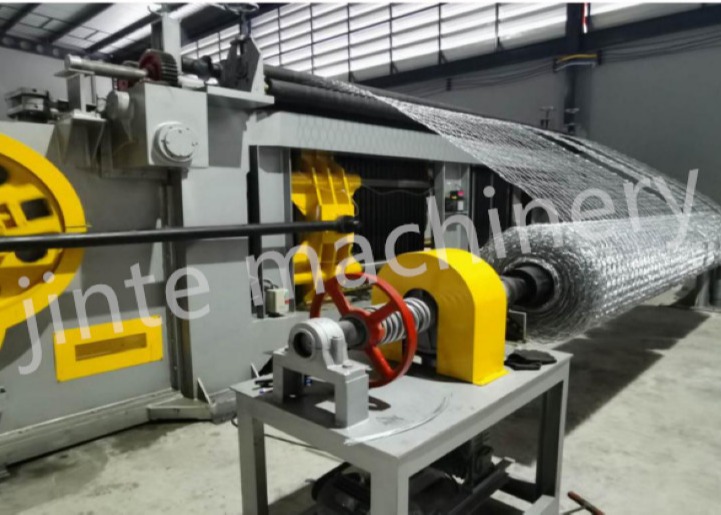 Full Automatic 100*120mm 22kw Gabion Making Machine