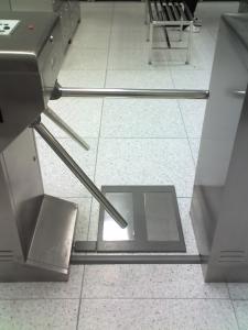 Wholesale Intelligent Tripod Turnstile Gate Drop Arm Gate 304 Stainless Steel Vertical Type from china suppliers