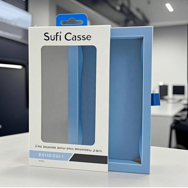 Customized Logo Mobile Phone Accessories Packaging Box Printed Folding Drawer Gift Box For Phone Case