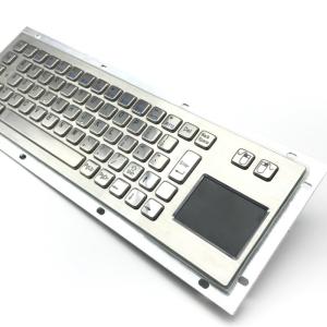 Wholesale IP65 / IK07 Industrial Keyboard With TouchPad SUS304 Stainless Steel Customized from china suppliers