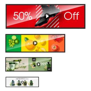 Wholesale Business Wall Mounted Digital Advertising Screen LCD monitor 240V 18.5 inch from china suppliers
