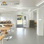 20ft Sandwich Wall Panel Temporary Container Worker Canteen