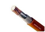 Copper Conductor Flame Resistant Cable , Mica Tape Screened High Temperature