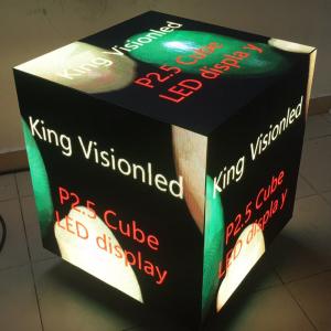 Wholesale 4k Indoor Led Video Wall Panels P2.5 Advertising Rubik'S Cube With Magnets from china suppliers