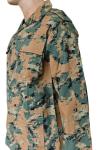 Tactical BDU Field Uniform Digital Woodland Camo Ripstop Cotton Hunting Military