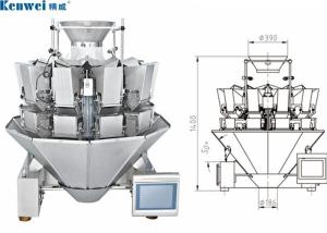 Wholesale 14 Heads Multihead Combination Weigher Weighing For Frozen Food from china suppliers