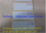 SGS Adhesive Sticker Roll 2 Sides Print Direct Thermal Label Edge Distance 1.5mm