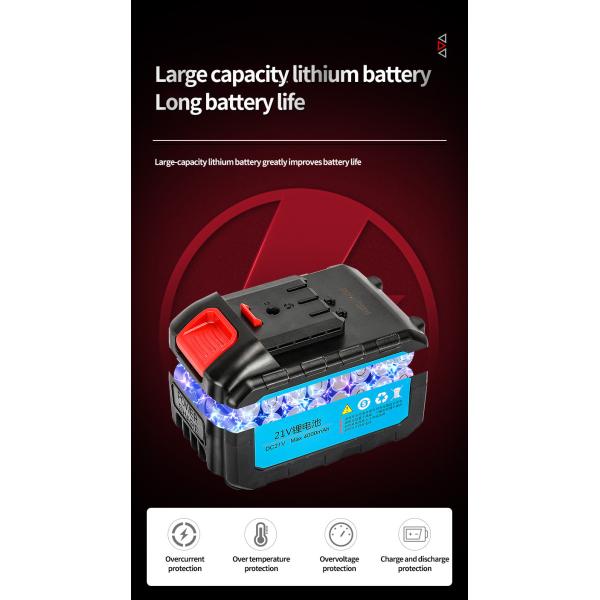 8 Inch 21V Cordless Electric Chainsaw Brushless Landscape Carpenter Chainsaw Replacement Makita B