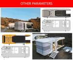 2 Bedroom Prefabricated Modular Houses Hotei Space-Saving Capsule Hotel