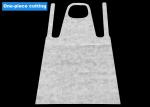 Sleeveless Disposable Medical Aprons Protective PP Waterproof