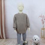 Stock Lovely Baby Boy Girl Autumn Winter Clothes Long Sleeve Crew Sweater