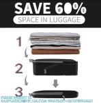 Compression Packing Cubes Luggage Organizer With Double Zipper Travel Portable