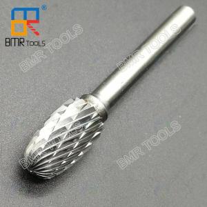 Wholesale E type Oval Shape tungsten carbide rotary burrs carbide rotary files high speed deburring from china suppliers