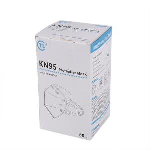 Wholesale TianLong Disposable Nonwoven KN95 Folding Half Face Mask for Self Use from china suppliers