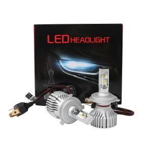Wholesale High Power Aluminum Super Bright Led Headlight Bulbs T8 H4 60W 10000LM from china suppliers
