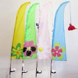 Wholesale Holiday Spring Solar LED Garden Flag Flowers from china suppliers