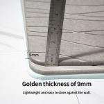 Design Anti Slip Diatom Bath Stone Mat for Bathroom Grey/Custom Design Style