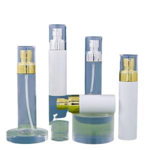 Wholesale Unique Nozzles PET Plastic Spray Bottle Diameter 36mm Screen Printing from china suppliers