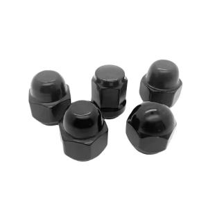 Wholesale Volvo Hexagon Cap Nut High Dome/Acorn Head M8X1.25 Grade 10 Black Oxidized 968458 31349166 from china suppliers