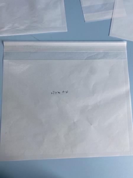 Peel-Stick-Go! 40g Glassine Self-Seal Bags Biodegradable & Brand-Ready For