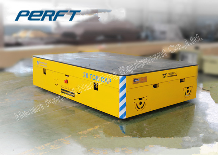 20T Heavy Duty Trackless Plant Trailer for steel and metal material handling