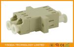 LC Multimode Fiber Optic Adapter Coupler Duplex Ceramic Ferrule , LC Fiber
