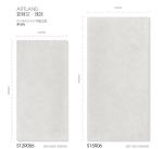 Non-Slip White 750x1500mm Soft Glazed Porcelain Tile And Interior Floor Tiles