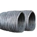 Hot Rolled Galvanized Steel Wire Rod SAE 1065 Metal Iron Zinc Color 20g/M2