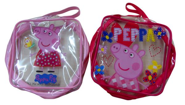 30C transparent soft cold storage PVC carrier bags with 4C printng zipper