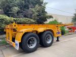 CIMC 2/3 Axles 12 Units Tires 12400*2480*1560mm Mechanical Suspension 60T