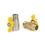 Leak Proof Gas Rated Ball Valve DN20-NPT Half Inch Gas Valve