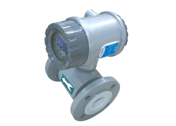 PTFE Lined Electromagnetic Flow Meter 316L Electrode For Seawater Flow