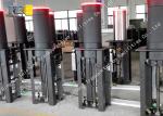 Traffic Road Safety Hydraulic Retractable Bollards Post Polished Brushed Surface