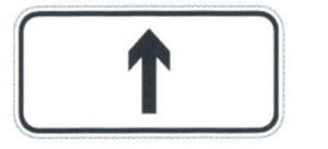 China Low Cost Rectangular Shaped Sign Outdoor Direction Sign White and Black Traffic Plate On Sale on sale