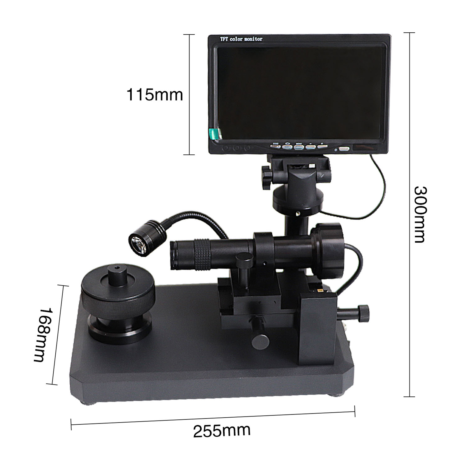 30-110x Digital Microscope With Screen LCD Diamond Number Inspection
