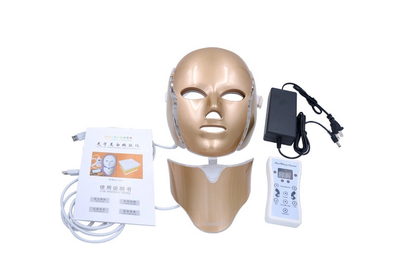 PDT Photon LED Light Therapy Mask Light Facial Mask With Neck