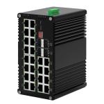 PoE Switch 24 Port 10/100/1000T 802.3at To 4-Port 1000X Gigabit SFP Fiber