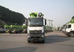 ISO Certified 49m Big Concrete Pump Truck , 3 Axle Truck Wide Work Range
