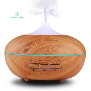 Wholesale PP ABS 35ML/H 210ml Wood Grain Ultrasonic Humidifier 12W from china suppliers